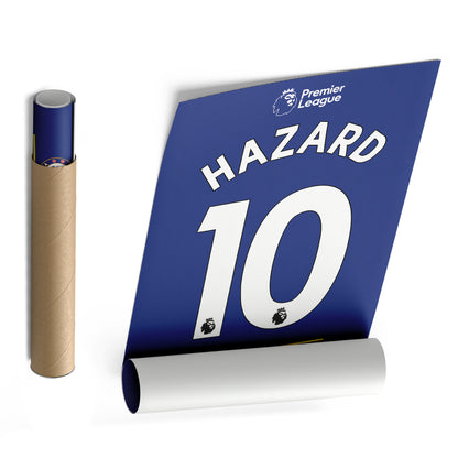 Eden Hazard Chelsea Jersey Canvas Print | Wall Art Decor