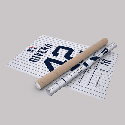 Mariano Rivera Yankees Jersey Canvas Print | Wall Art Decor