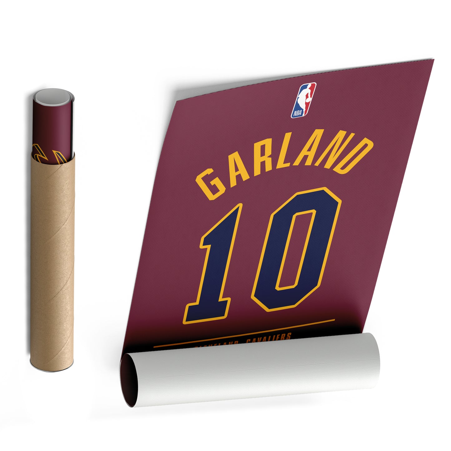 Darius Garland Cavaliers Jersey Canvas Print | Wall Art Decor