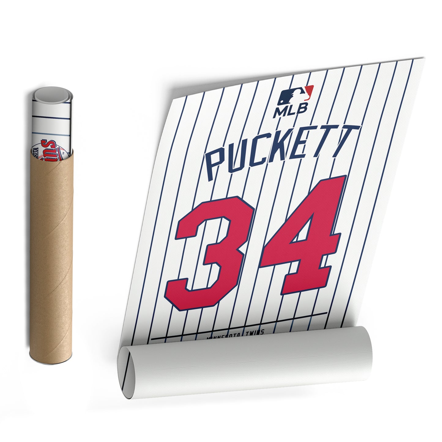 Kirby Puckett Twins Jersey Canvas Print | Wall Art Decor