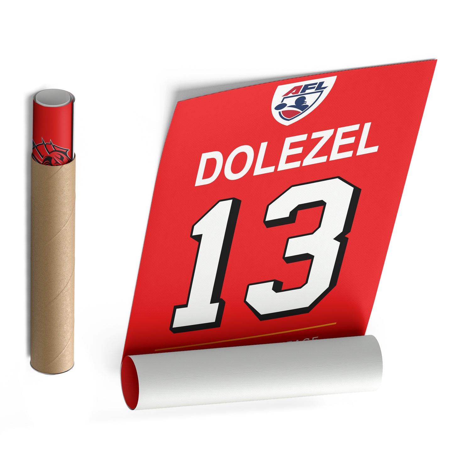 Clint Dolezel Rampage Jersey Canvas Print | Wall Art Decor