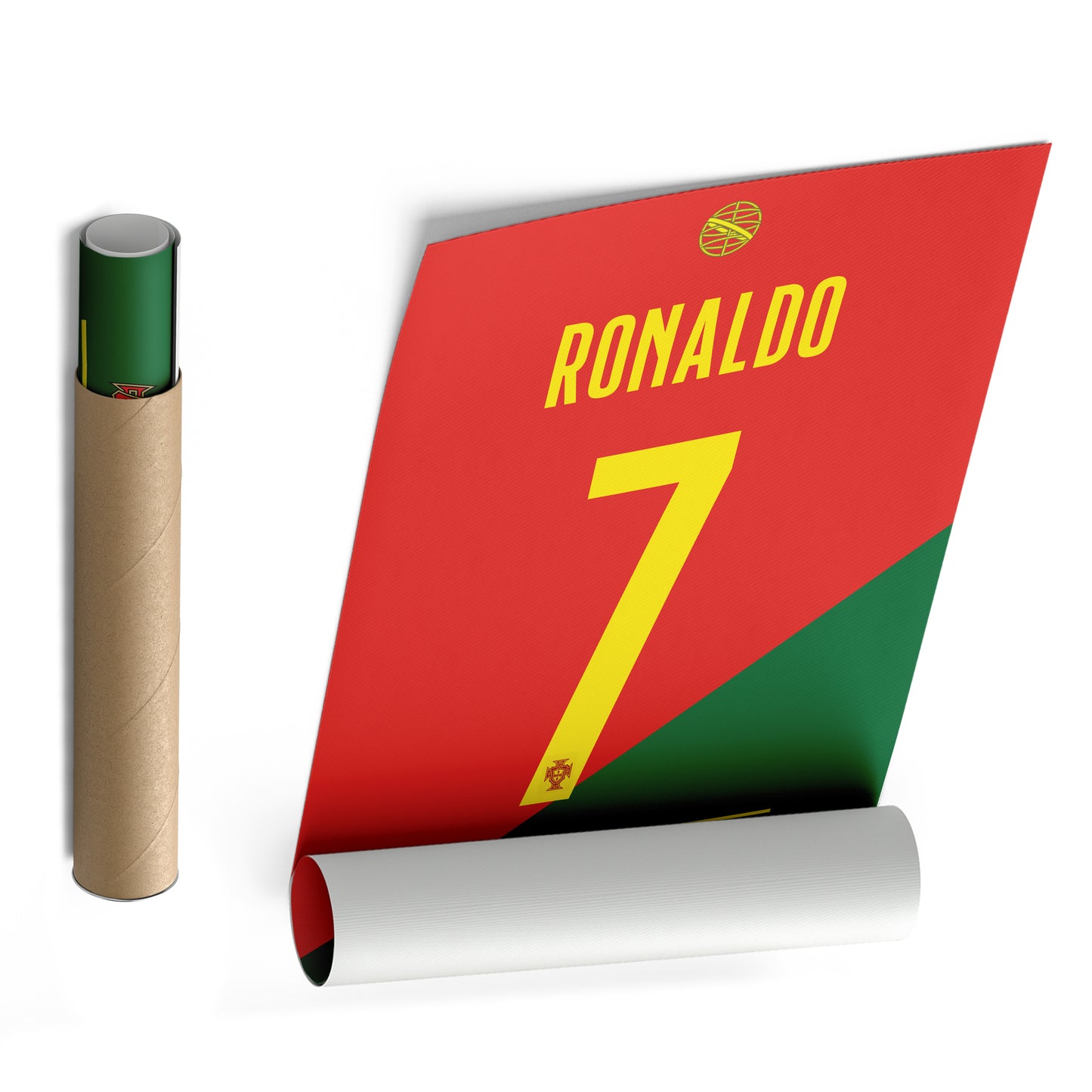 Cristiano Ronaldo Portugal Jersey Canvas Print | Wall Art Decor