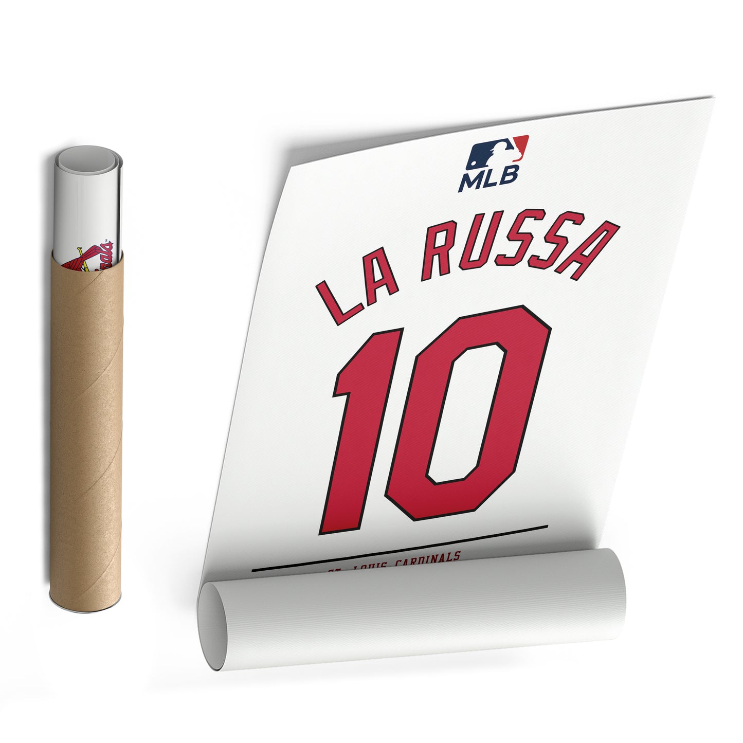 Tony La Russa St. Louis Cardinals Jersey Canvas Wall Art