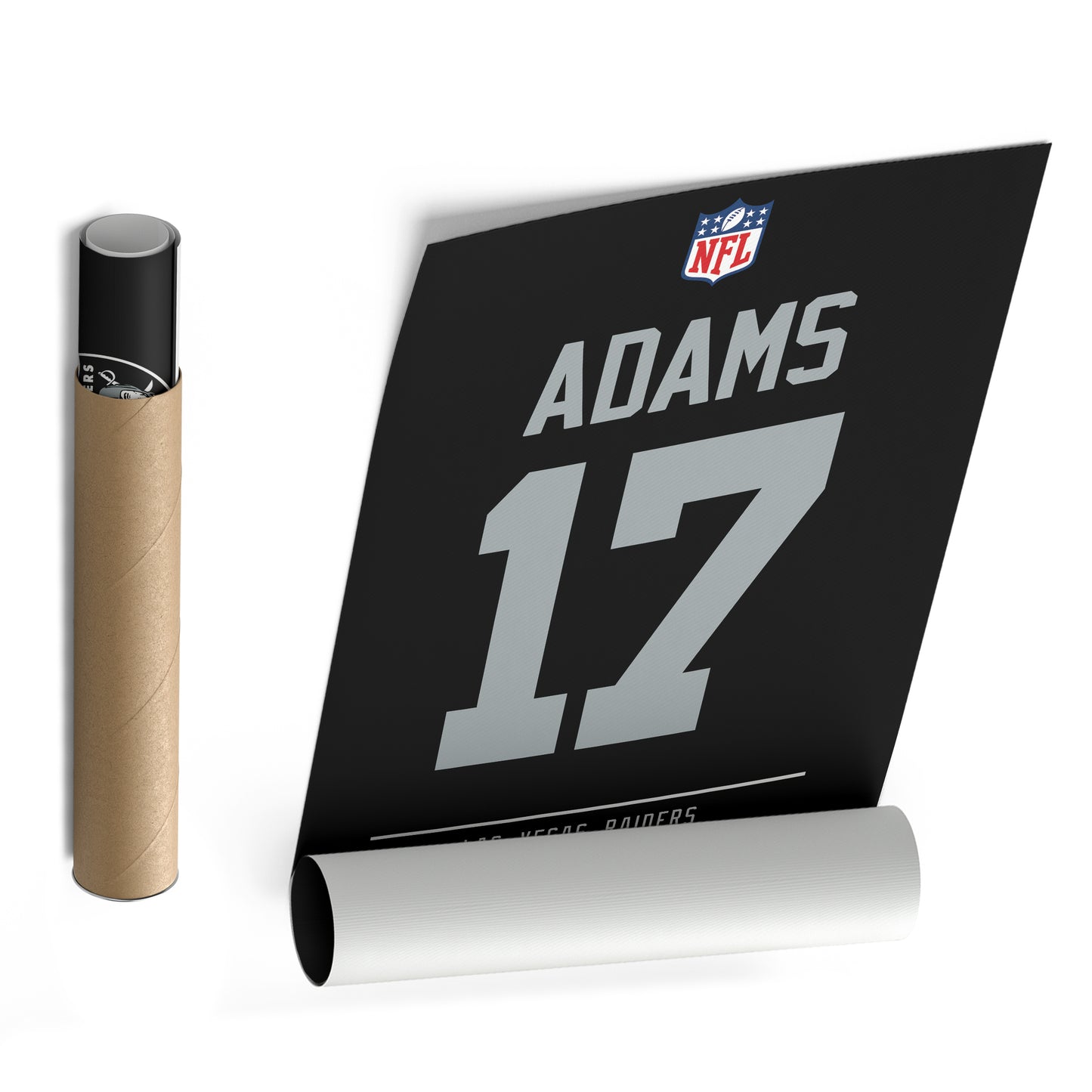 Davante Adams Raiders Jersey Canvas Print | Wall Art Decor