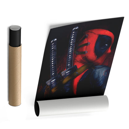 Deadpool Canvas Print | Marvel Anti-Hero Wall Art