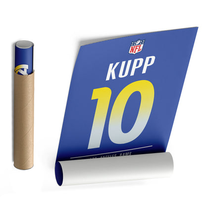 Cooper Kupp Rams Jersey Canvas Print | Wall Art Decor