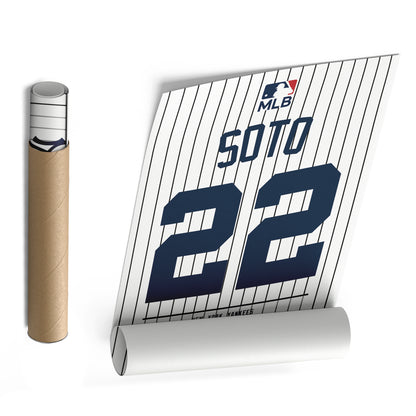 Juan Soto Yankees Jersey Canvas Print | Wall Art Decor
