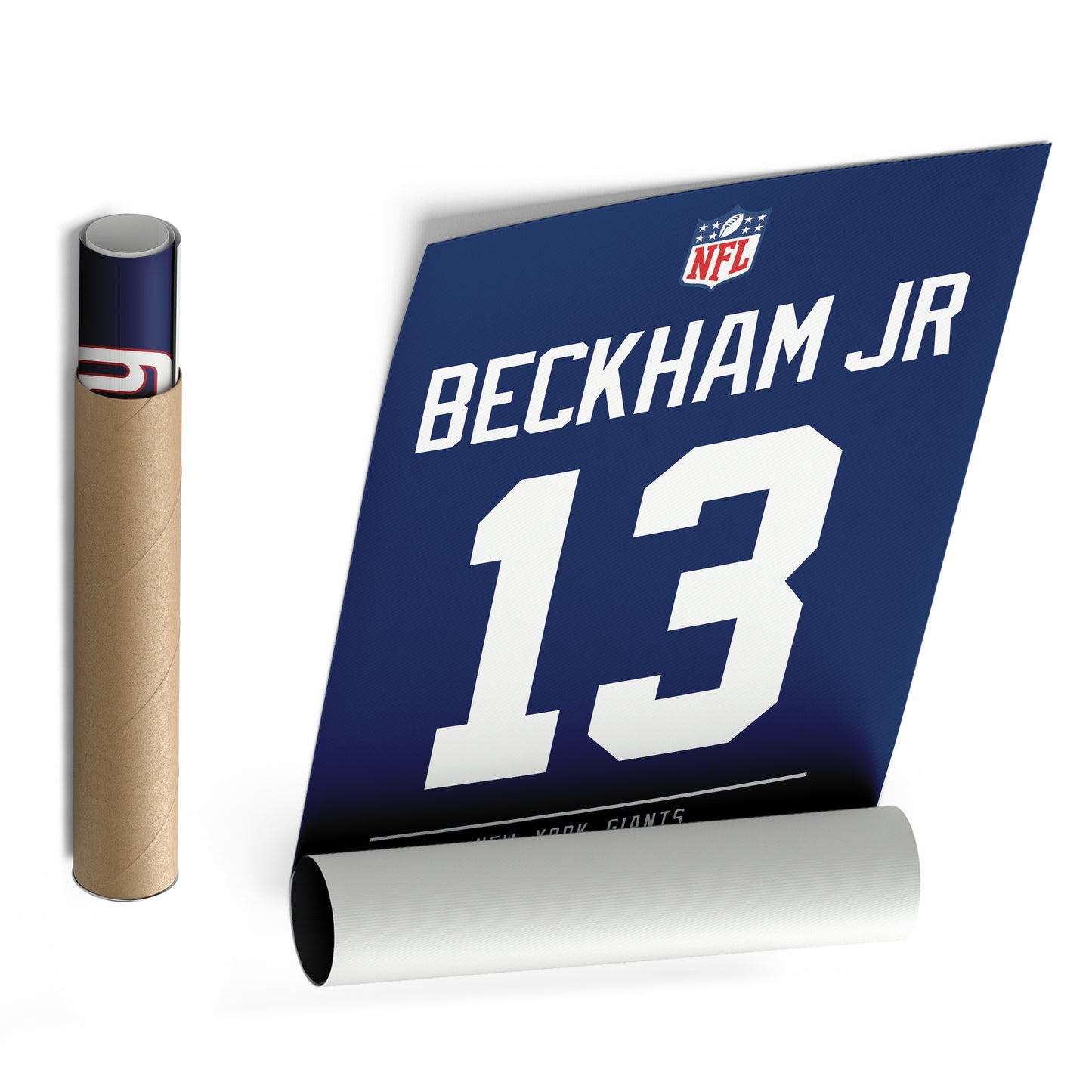 Odell Beckham Jr. Giants Jersey Canvas Print | Wall Art Decor