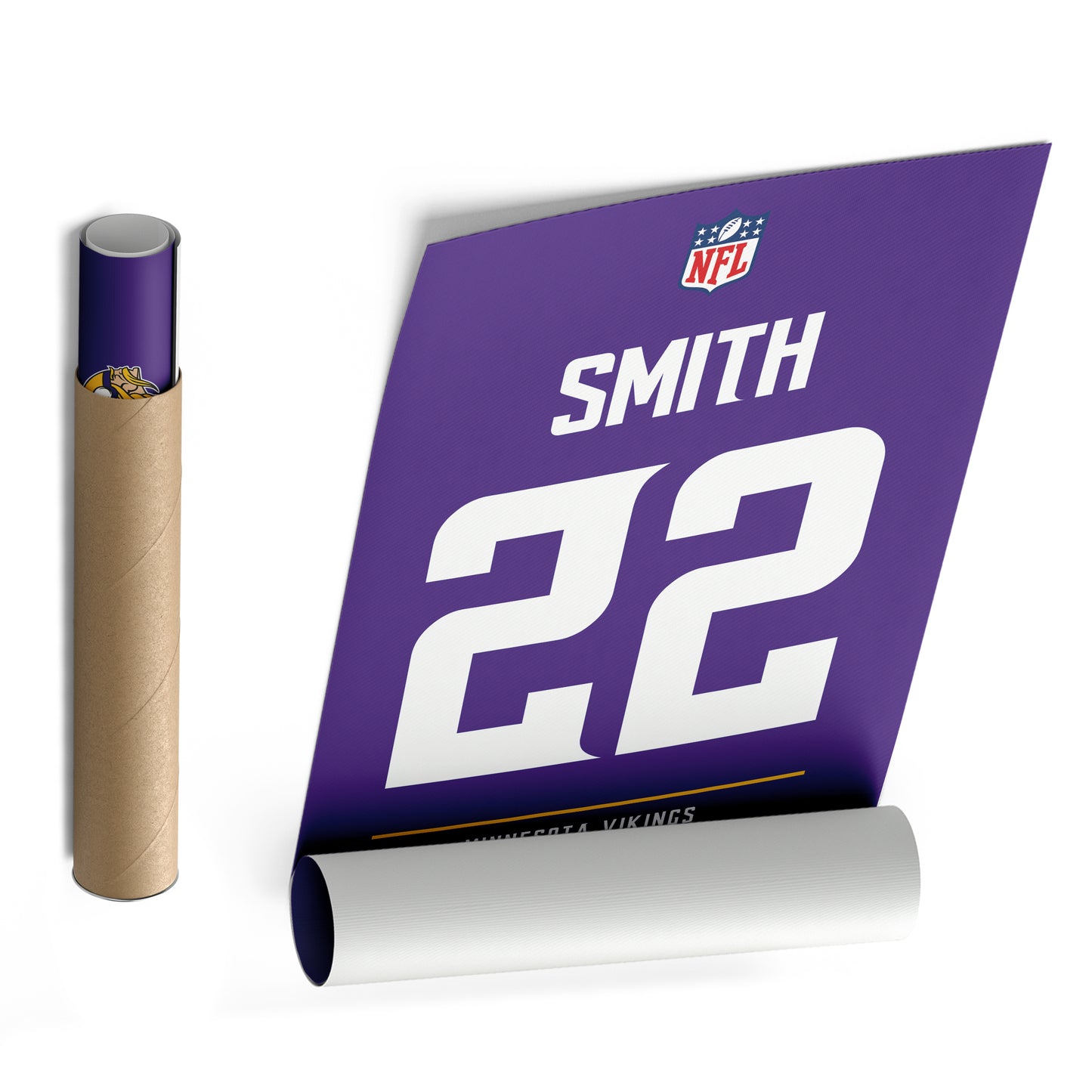 Harrison Smith Minnesota Vikings Jersey Canvas Wall Art