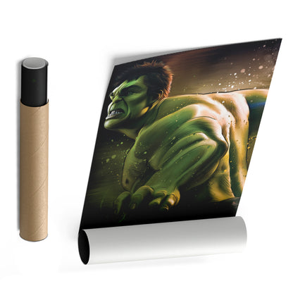 Hulk Canvas Print | Marvel Superhero Wall Art