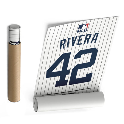Mariano Rivera Yankees Jersey Canvas Print | Wall Art Decor