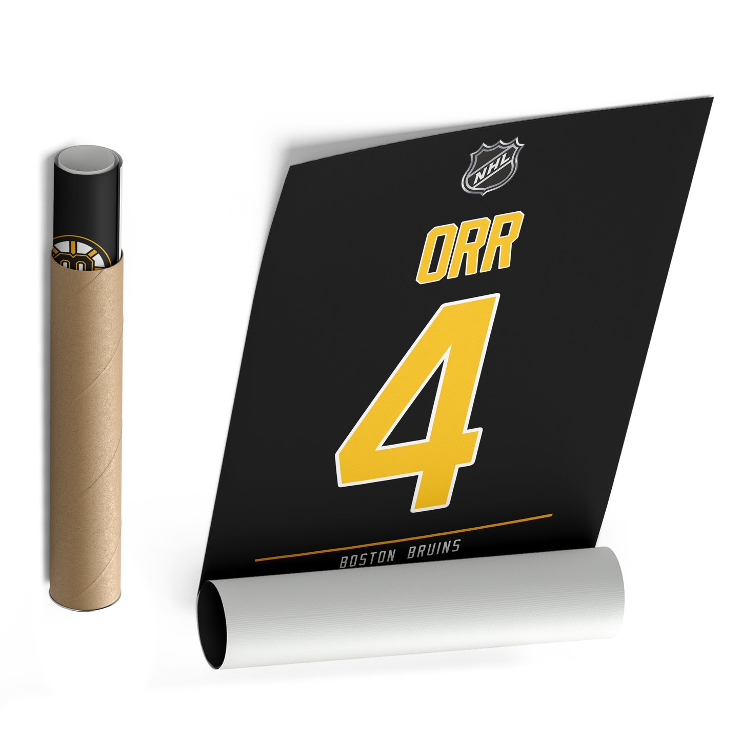 Bobby Orr Bruins Jersey Canvas Print | Wall Art Decor