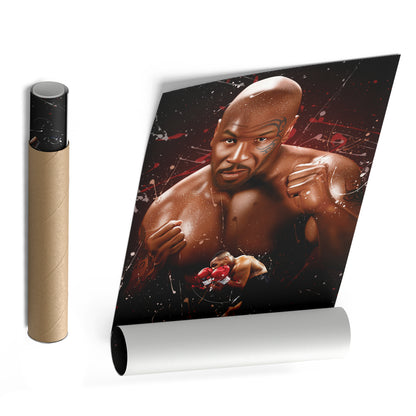 Mike Tyson Canvas Print | Boxing Legend Wall Art