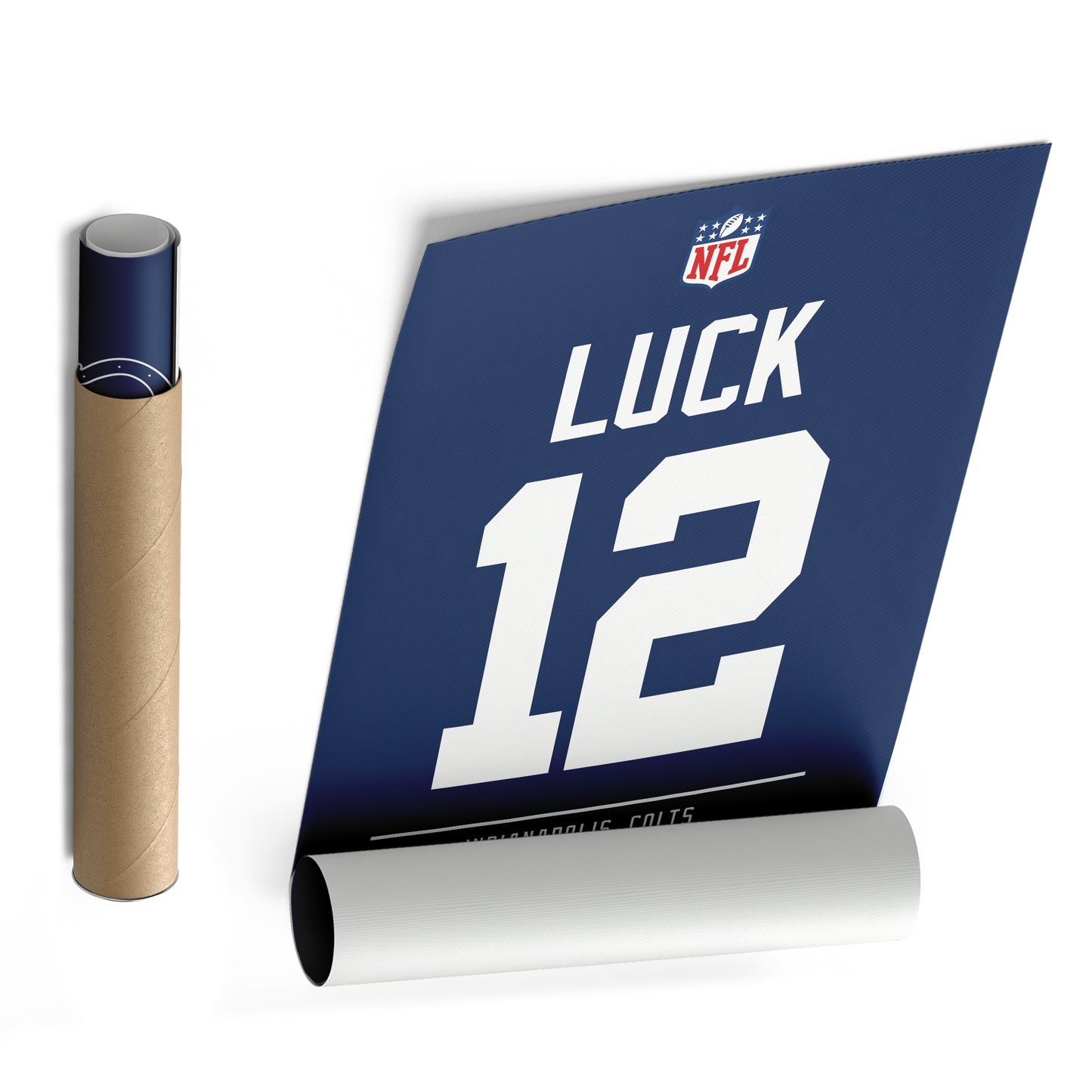 Andrew Luck Colts Jersey Canvas Print | Wall Art Decor