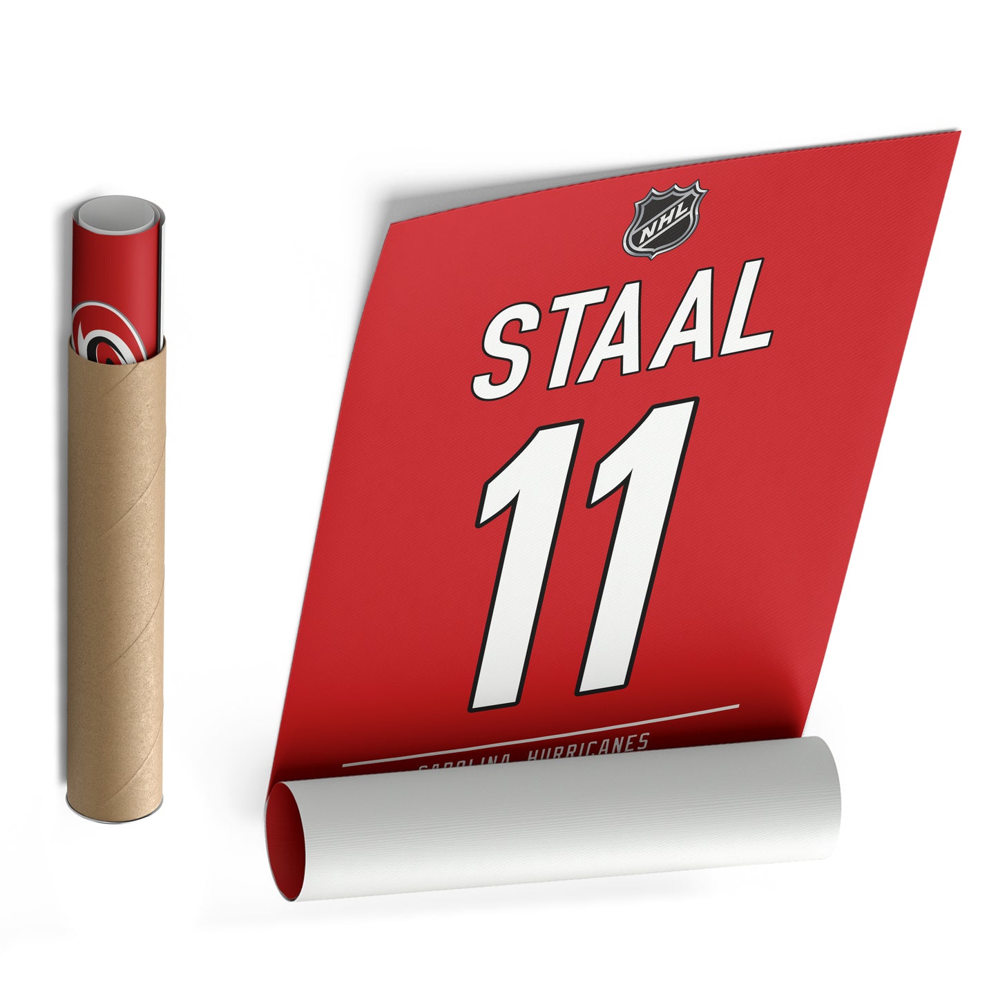 Jordan Staal Hurricanes Jersey Canvas Print | Wall Art Decor