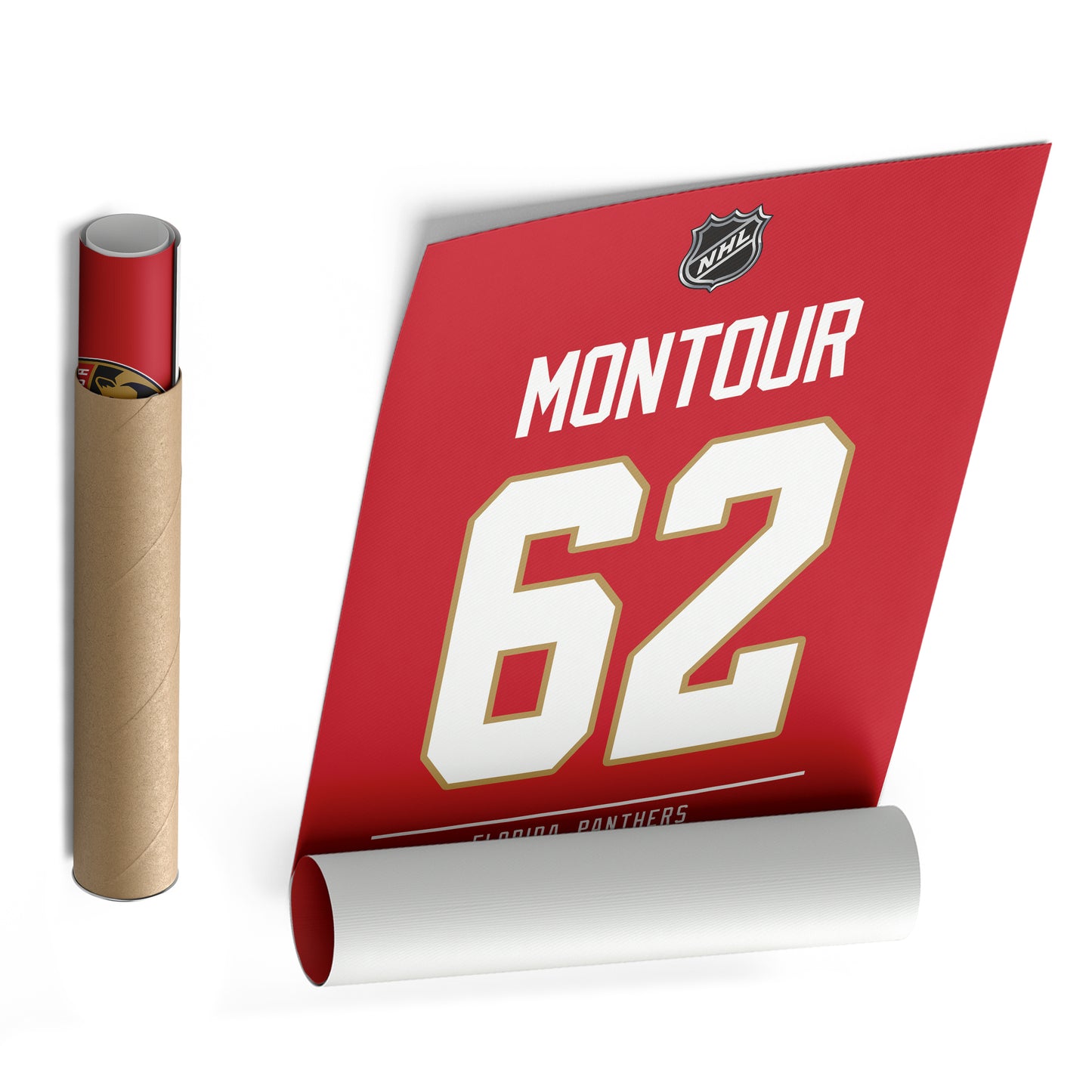 Brandon Montour Panthers Jersey Canvas Print | Wall Art Decor