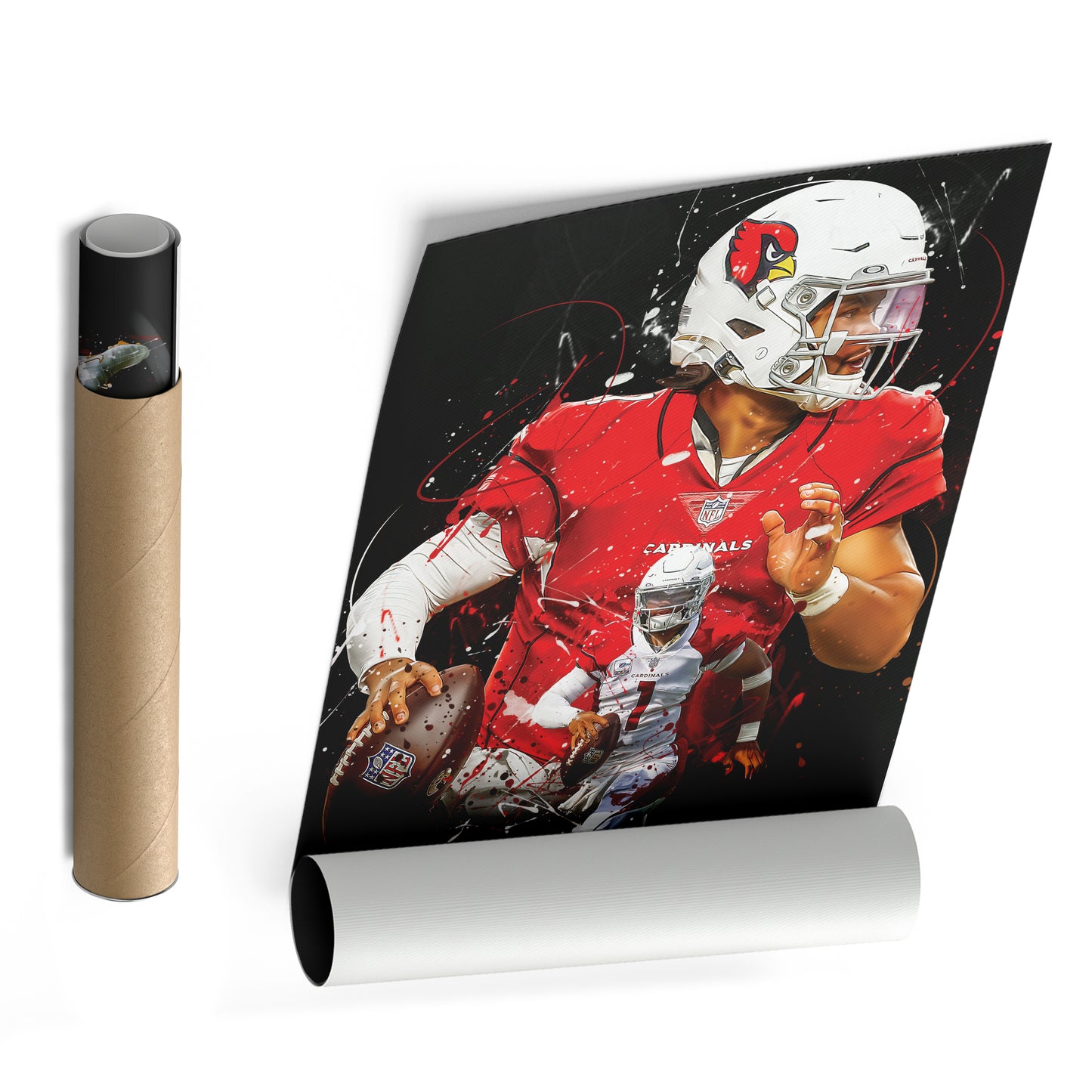 Kyler Murray Cardinals Canvas Print | Arizona Football Wall Art