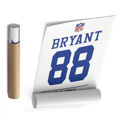 Dez Bryant Cowboys Jersey Canvas Print | Wall Art Decor