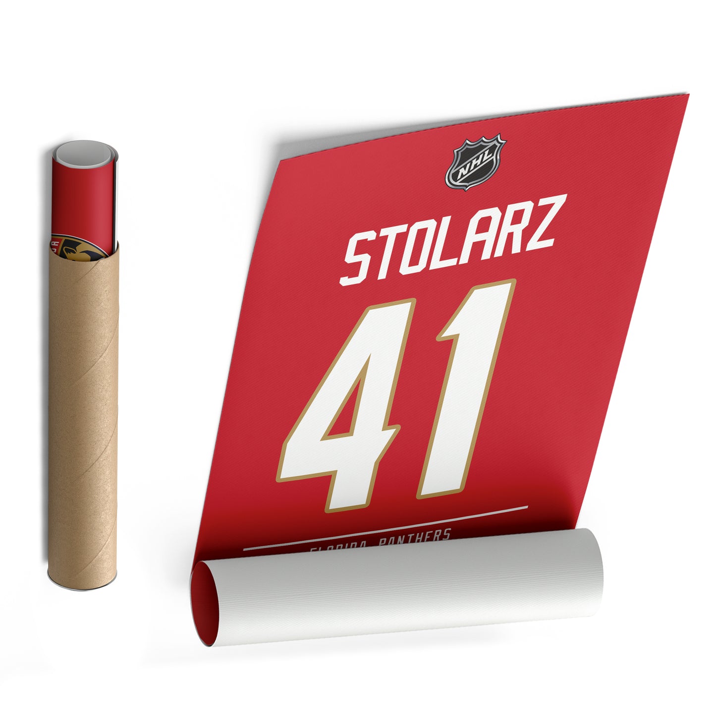 Anthony Stolarz Panthers Jersey Canvas Print | Wall Art Decor
