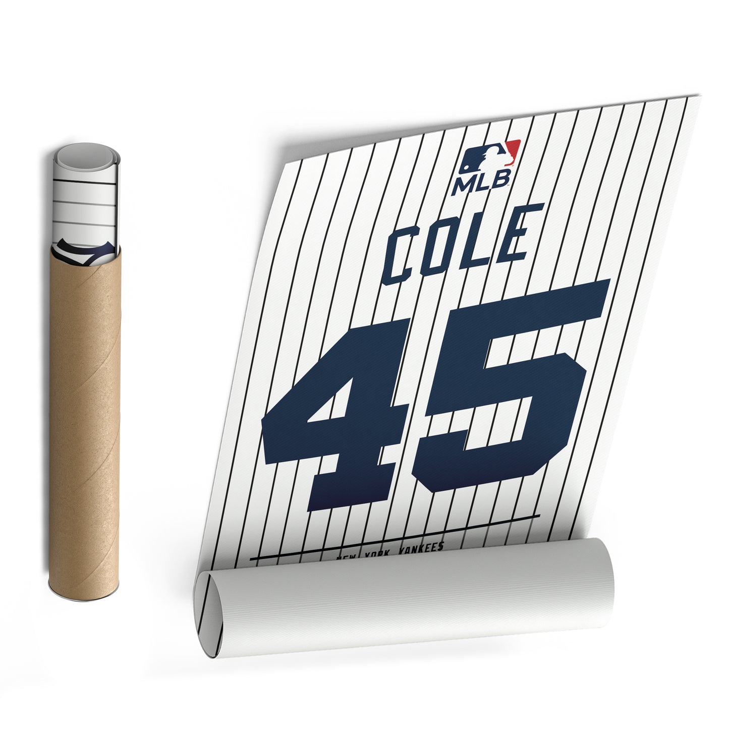 Gerrit Cole Yankees Jersey Canvas Print | Wall Art Decor