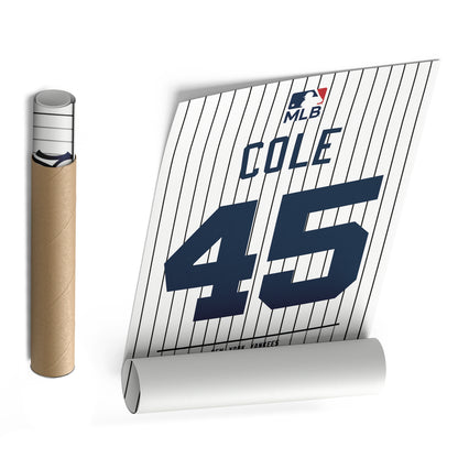 Gerrit Cole Yankees Jersey Canvas Print | Wall Art Decor