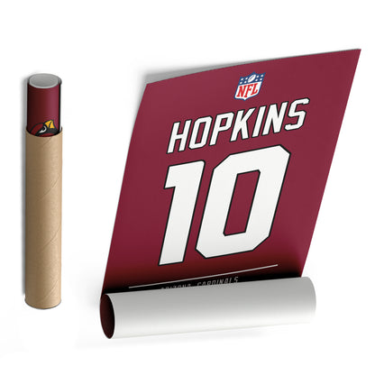 DeAndre Hopkins Cardinals Jersey Canvas Print | Wall Art Decor