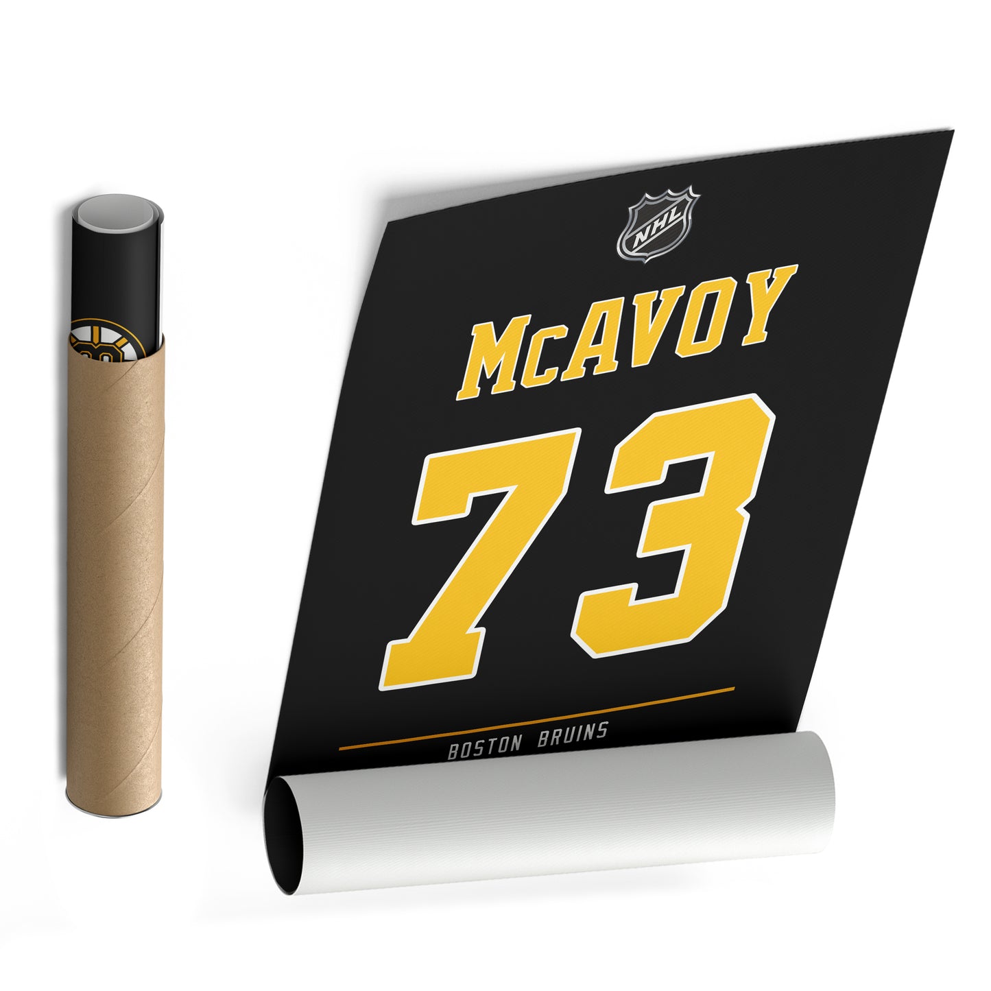 Charlie McAvoy Bruins Jersey Canvas Print | Wall Art Decor