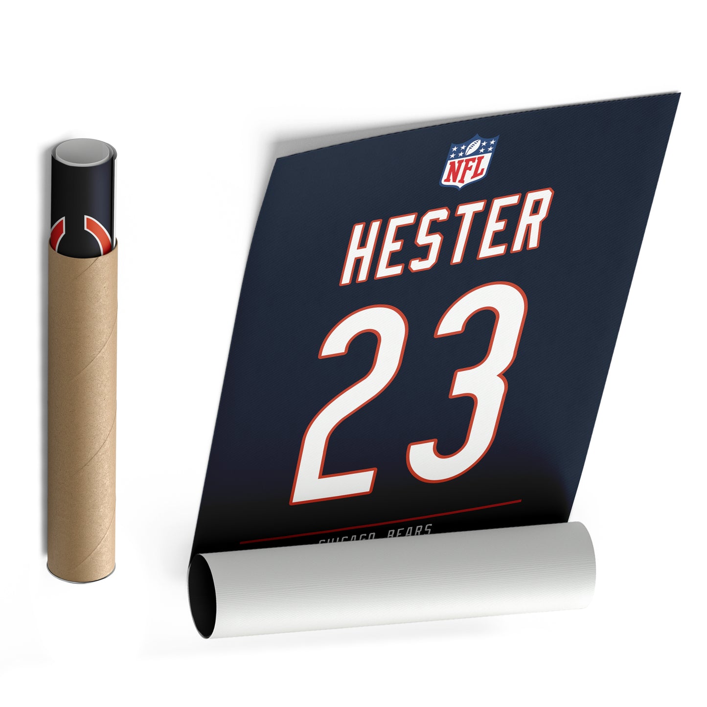Devin Hester Bears Jersey Canvas Print | Wall Art Decor