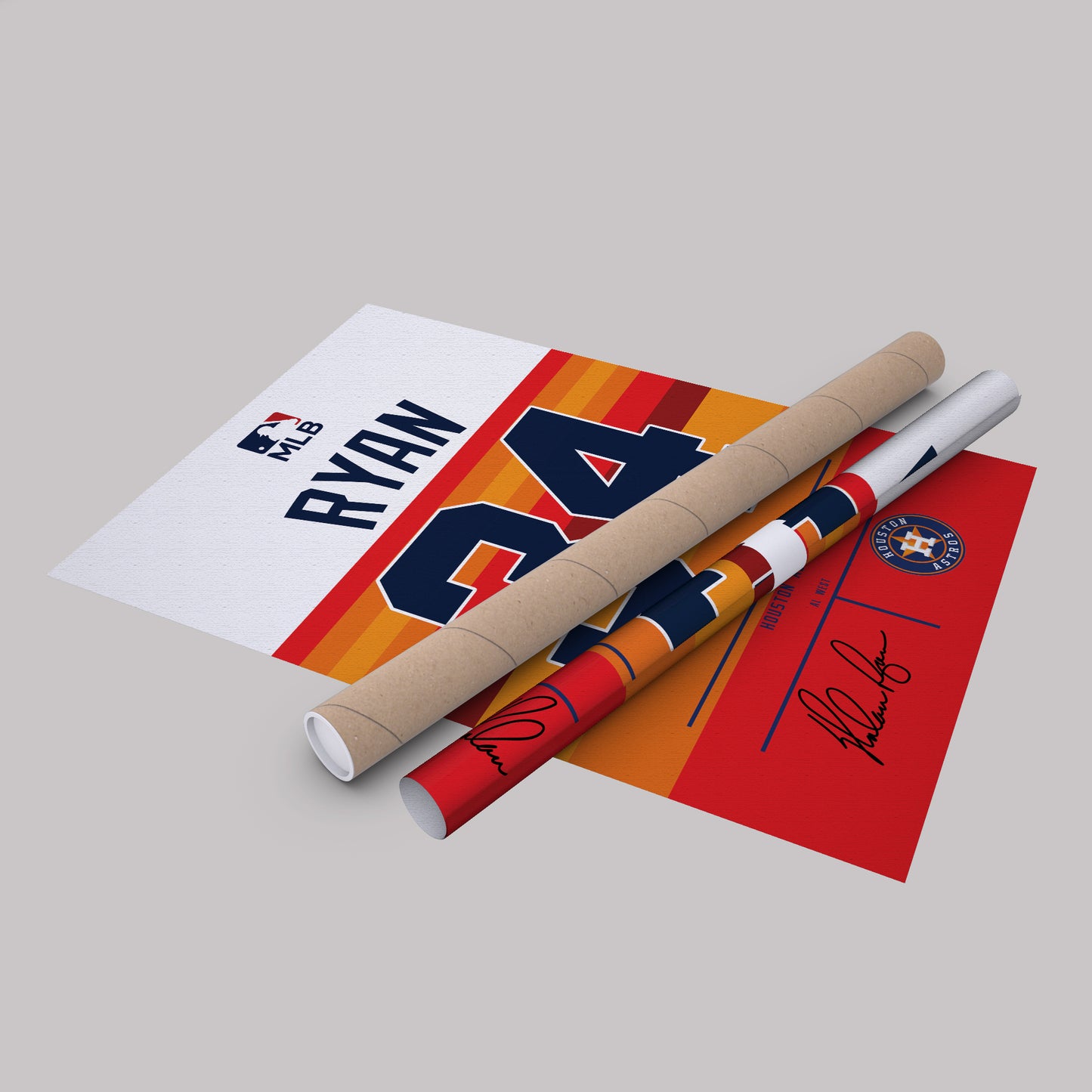 Nolan Ryan Astros Jersey Canvas Print | Wall Art Decor