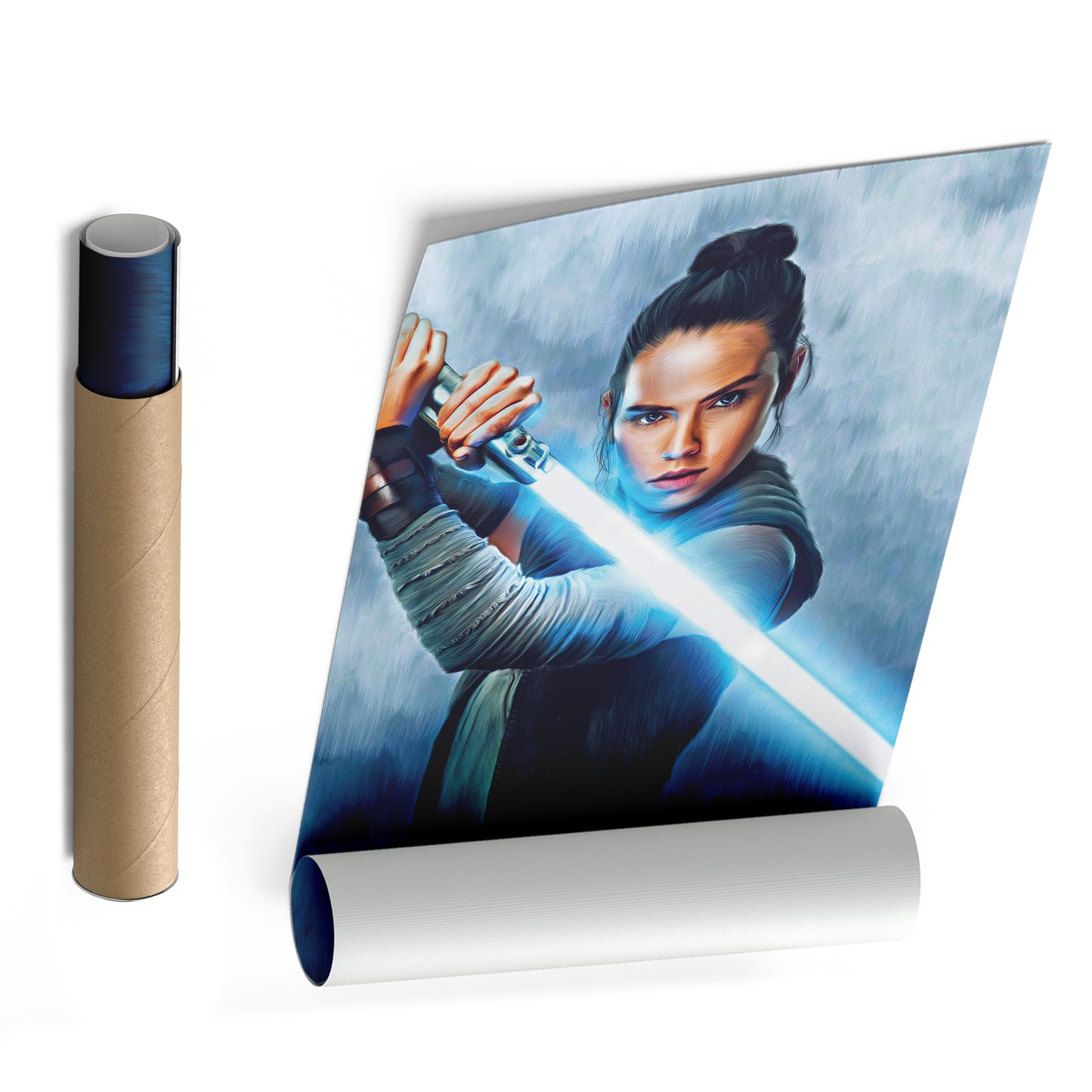 Rey Skywalker Canvas Print | Star Wars Jedi Wall Art