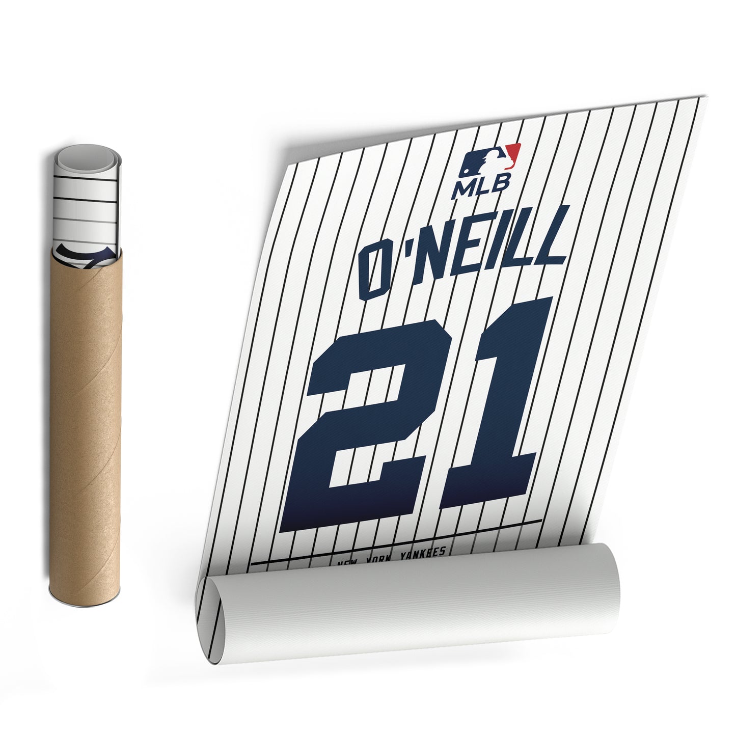 Paul O'Neill Yankees Jersey Canvas Print | Wall Art Decor