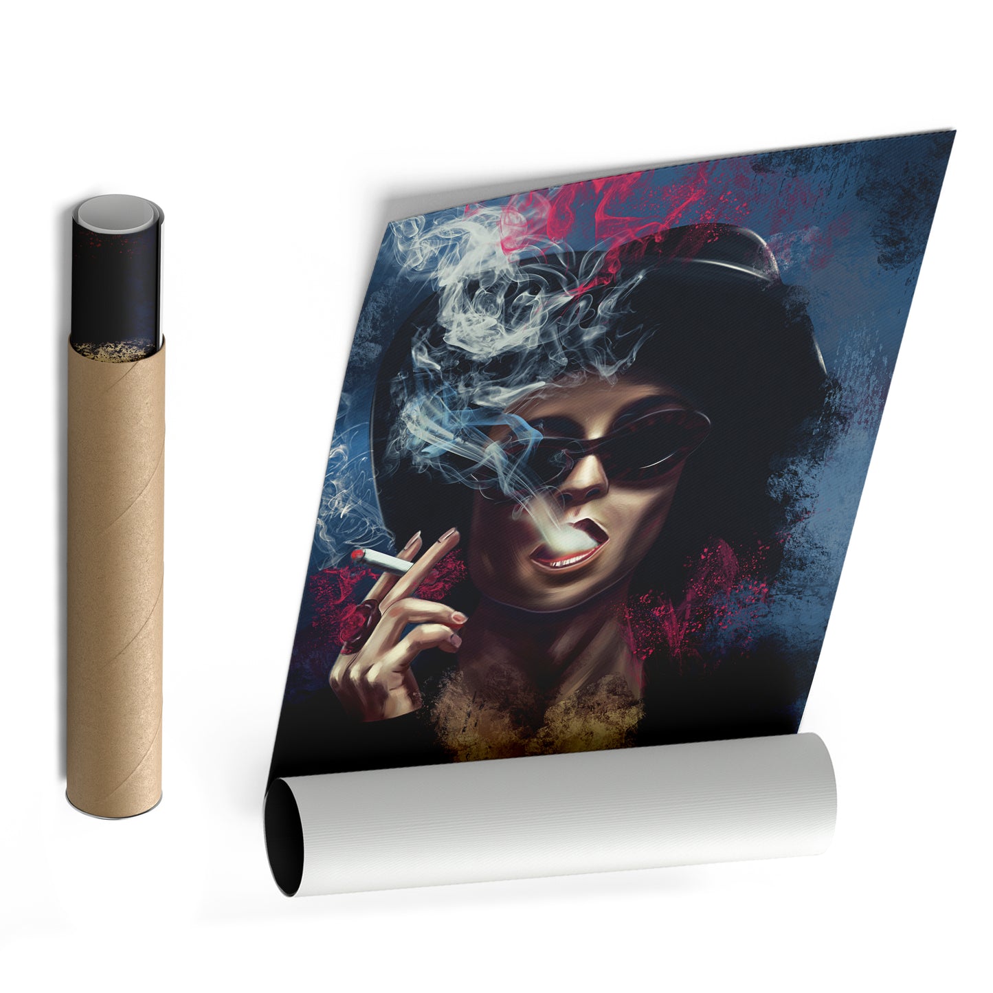Fight Club Marla Singer Canvas Print | Cult Movie Wall Art