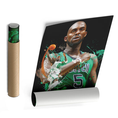 Kevin Garnett Celtics Canvas Print | Boston Basketball Wall Art