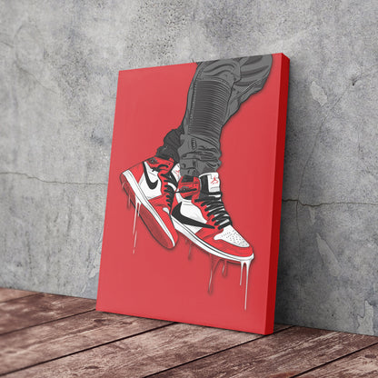 Air Jordan 1 Mid Classic Art