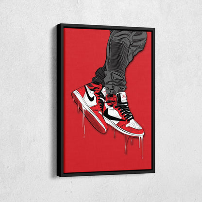 Air Jordan 1 Mid Classic Art