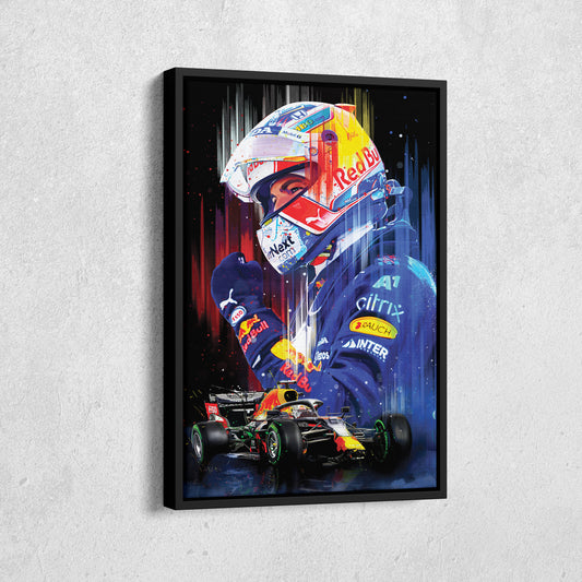 Max Verstappen Red Bull Art
