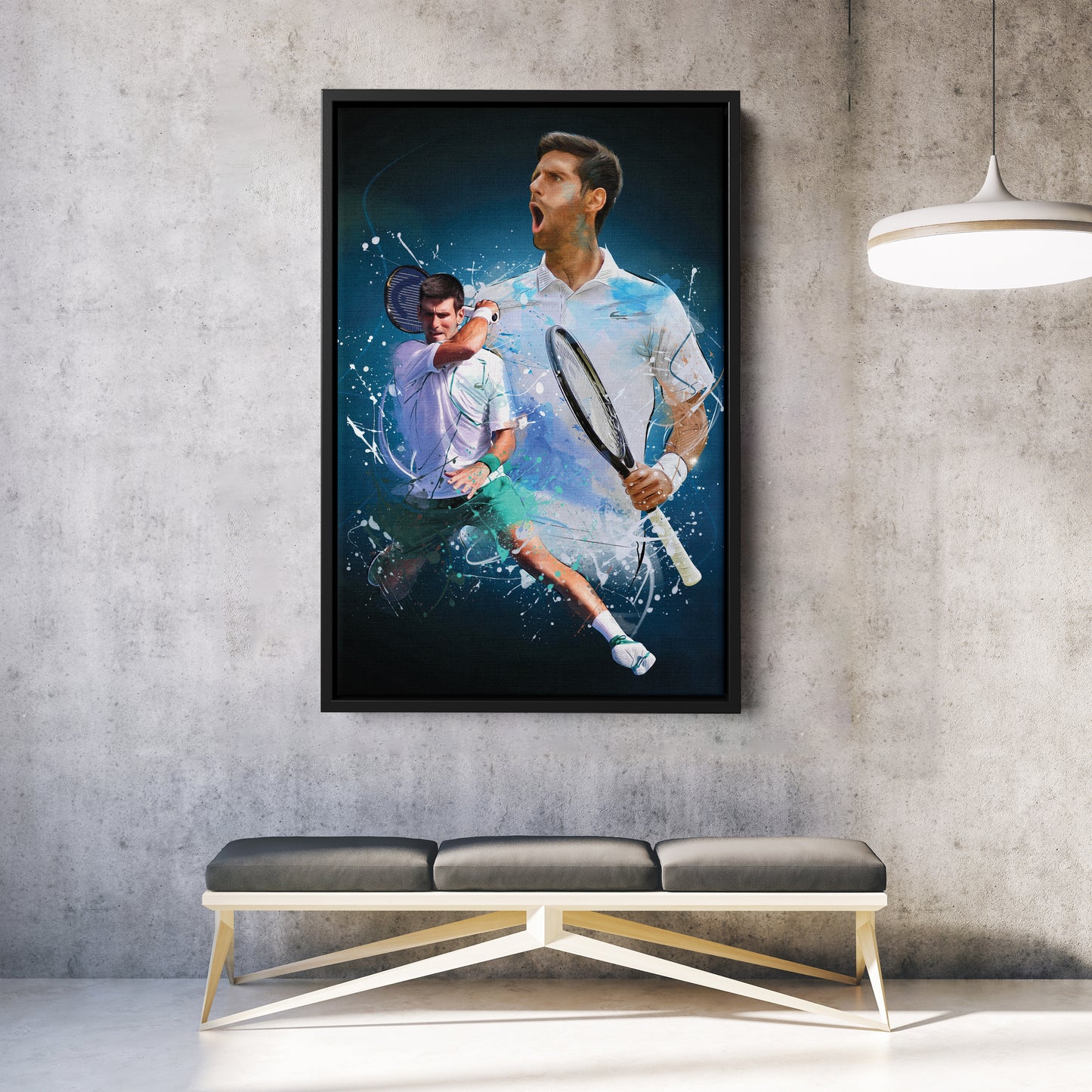 Novak Djokovic Art